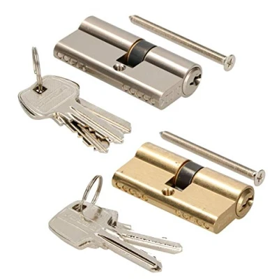 Afbeelding van KOTARBAU Sluitcilinder 25/30 messing cilinderslot profielcilinder deurcilinder slot slotcilinder veiligheidsslot dubbele cilinder