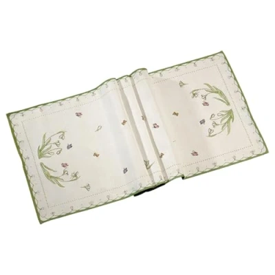 Afbeelding van Villeroy &amp; Boch Gobelin loper sneeuwklokje Colourful Spring