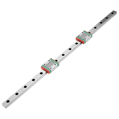 Afbeelding van Jectse MGN12 lineaire geleiderail, 400 mm, miniatuur met 2 stuks MGN12B glijblok voor automatische apparaten, precisie meetuitrusting en vele andere machines