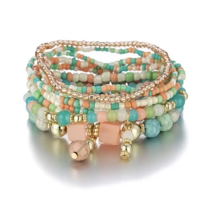 Afbeelding van Jomide Armbandjes Bohemian Set Multi