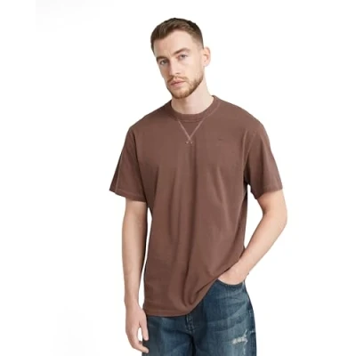Afbeelding van G STAR Nifous Tshirt basic, Heren, Maat: XXL, Plum