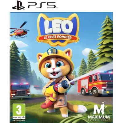 Afbeelding van PlayStation 5 videogame Just For Games Leo The Firefighter Cat