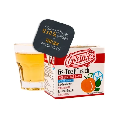 Afbeelding van Oranka Ijsthee Perzik (12x 500ml)