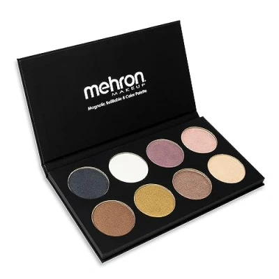 Afbeelding van Mehron E.Y.E. Powder Glanzende Oogschaduw 8 kleurenpalet