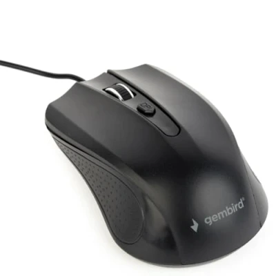 Afbeelding van Gembird MUS 4B 01 BS muis USB Optisch 1200 DPI
