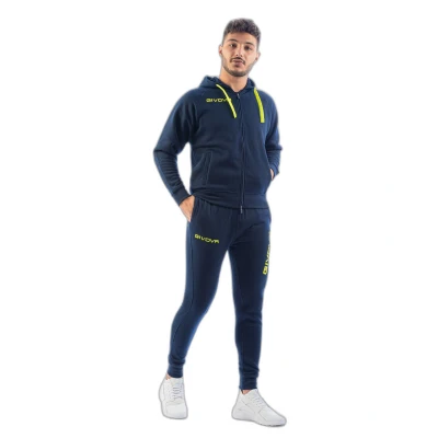 Afbeelding van Givova, pak king, blauw/geel fluo, S