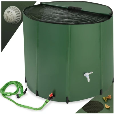 Afbeelding van tectake Regenwatertank 750 L 98 x 100 cm 404598