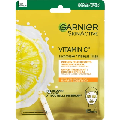 Afbeelding van Garnier Skinactive Vitamine C Sheet Mask, 28 gram