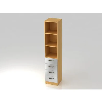 Afbeelding van Wandkast Beuken/Zilver 40,6 x 42 200,4 cm Signa G 7600 SG