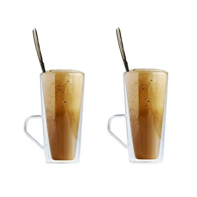 Afbeelding van Maxxo Frappéglazen Dubbelwandig, set van 2