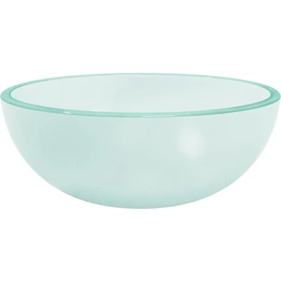 Afbeelding van Wasbak 30x12 cm gehard glas mat