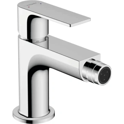 Afbeelding van Hansgrohe rebris e eengreeps bidetmengkraan met pop up trekwaste chroom 72211000