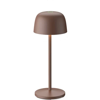 Afbeelding van Lindby Terraslampen met touchdimmer 1licht Gegoten aluminium, kunststof H: 27 cm roestbruin Inclusief lichtbron