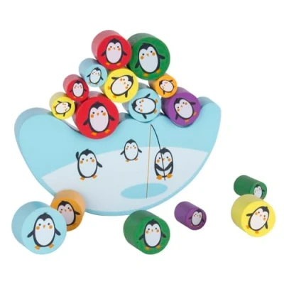 Afbeelding van Apli kids balanceerspel pinguïns