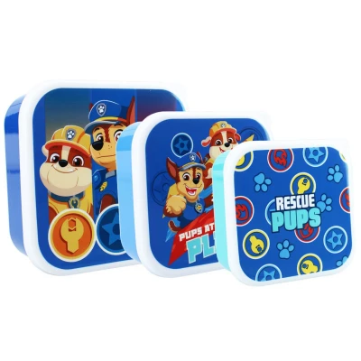 Afbeelding van Jongens Paw Patrol Snackbox (3in1) Blauw Blauw/Navy