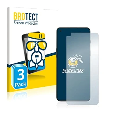 Afbeelding van BROTECT Screenprotector voor OnePlus Nord 2T 5G Folie Beschermfolie Beschermglas transparant (3 Stuks)