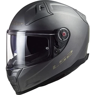 Afbeelding van LS2, Integraalhelmen motorfiets VECTOR II solid mat titanium, XXXL
