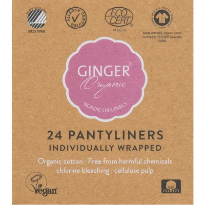 Afbeelding van Ginger Organic Inlegkruisjes 24ST
