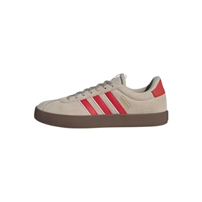Afbeelding van adidas Heren VL COURT 3.0 SHOES, wonder beige/better scarlet/core white, 44 2/3 EU