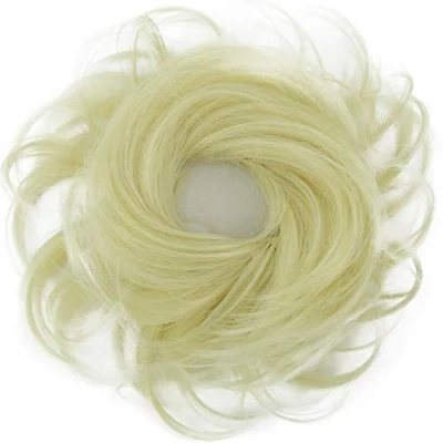 Afbeelding van CAISHA Haarstukje haarelastiek updos bruidskapsels rubberen ring rommelig dutt G16C