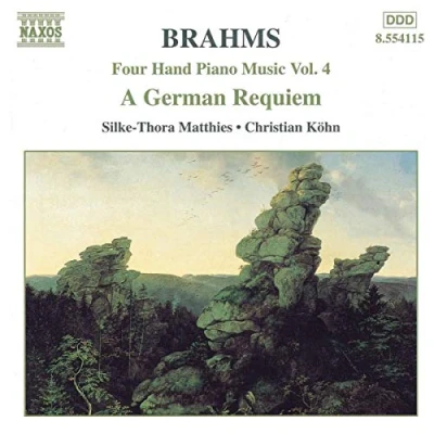 Afbeelding van Silke Thora Matthies &amp; Christian Kohn Brahms: Four Hand Piano Music 5 (CD)