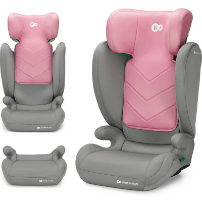 Afbeelding van Kinderkraft I SPARK Autostoeltje 2 in 1 SIZE 100 150 cm 10 niveaus hoogteverstelling Roze