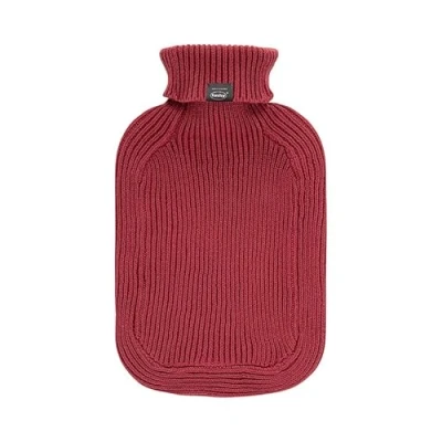 Afbeelding van fashy ® Warmwaterkruik 2L met coltrui in bordeaux