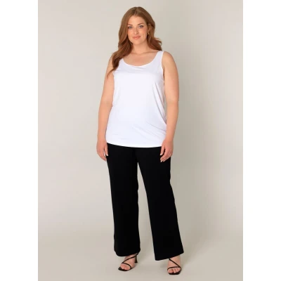 Afbeelding van Base Level Curvy singlet Yanne wit