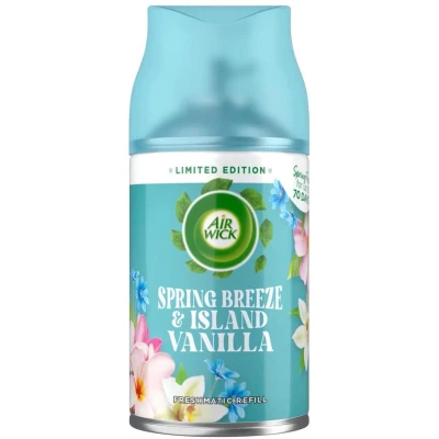 Afbeelding van Airwick Freshmatic Navulling Spring Breeze &amp; Island Vanille 250 ml