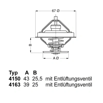 Afbeelding van Wahler Thermostaat 4150.83D50