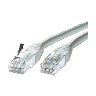 Afbeelding van Netwerkkabel Cat5e U/UTP 1 meter (100% koper, Grijs)