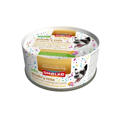 Afbeelding van Smolke Soft Paté Party Edition Hondenvoer Assorti 125 g