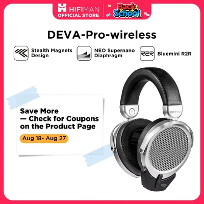 Afbeelding van Hifiman Deva Pro met Bluetooth Dongle Draadloze Hoofdtelefoon