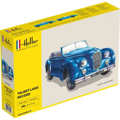 Afbeelding van 1:24 Heller 80711 Talbot Lago Record Plastic Modelbouwpakket
