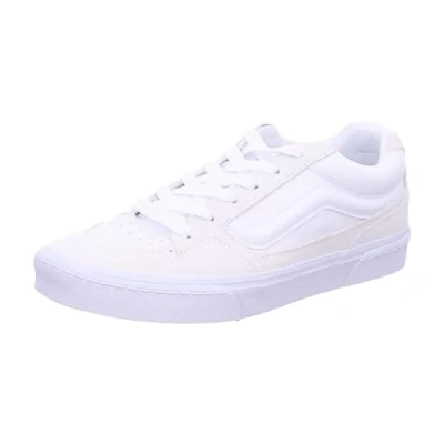 Afbeelding van Vans Caldrone Sneaker voor heren, Suede Mesh Wit Wit, 40 EU