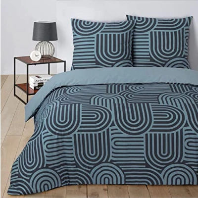 Afbeelding van Vision Marcel Dekbedovertrek 240x220cm met 2 bijhorende slopen 100% katoen