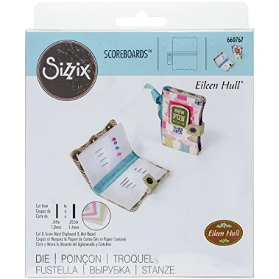 Afbeelding van Sizzix ScoreBoards Die Naaldboek van Eileen Hull