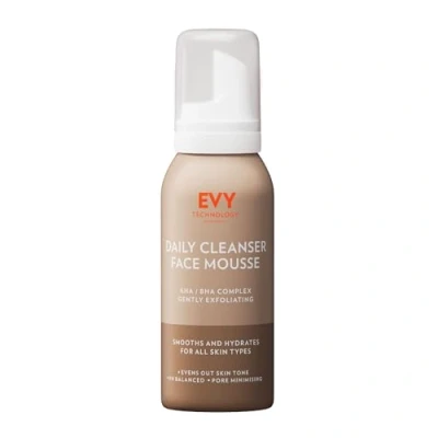 Afbeelding van EVY Daily Cleanser Mousse 100 ml Verzacht en Hydrateert AHA/BHA Zacht exfoliërend Vermindert fijne lijntjes rimpels Vrij van bewaarmiddelen, alcohol parfum