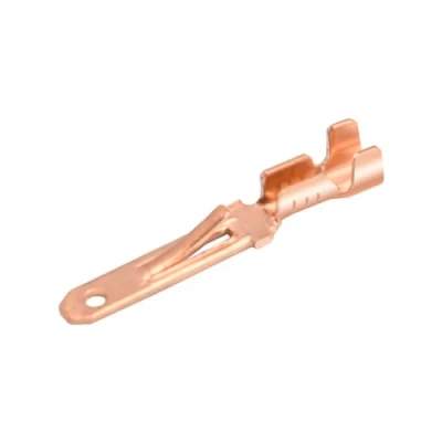 Afbeelding van Heschen mannelijke spade snelle splice krimp terminals 2.8mm connector niet geïsoleerd 100 st