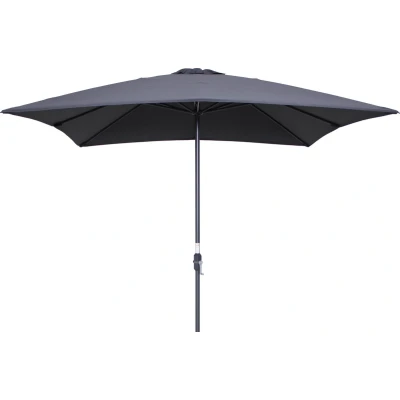Afbeelding van Parasol Garden Impressions Lotus Donker Grijs 250x250 cm