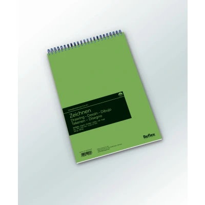 Afbeelding van 5x Tekenpapier A3 160 g/m2 spiraalblok 50 vel VF5004285