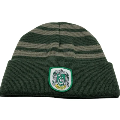 Afbeelding van Harry Potter, Zweinstein, Zwadderich, Slytherin, Muts, Beanie, Cap, Winter, Tovenaars, Magie, Magisch