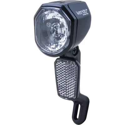 Afbeelding van Spanninga Kendo XE plus koplamp BikeTotaal.nl Zwart