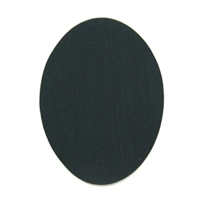 Afbeelding van 6 opstrijkbare kniestukken voor kinderen. Elleboogbeschermers om uw kleding te beschermen en broeken, jassen, truien, overhemden repareren. 10,5 x 8 cm. (Donkergrijs)