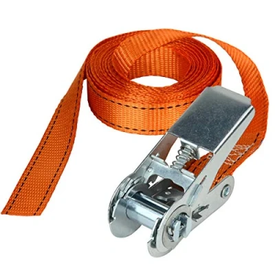 Afbeelding van MasterLock Spanband met ratel oranje 5,0m