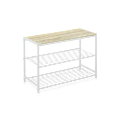 Afbeelding van Planken Confortime 3 Metaal 60 x 30 43 cm (4 Stuks)