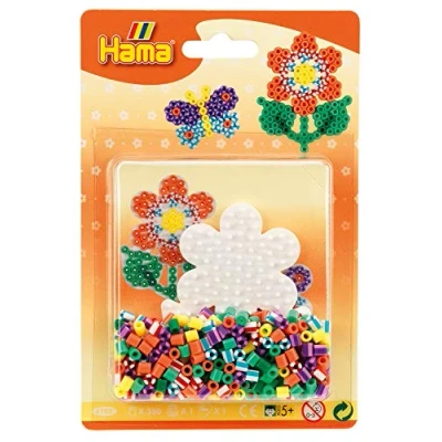 Afbeelding van Hama Strijkkralen Vlinder En Bloem Set 350 Stuks
