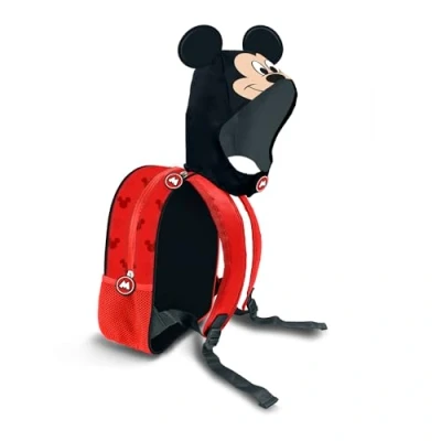 Afbeelding van Karactermania Mickey Mouse Multicolor Hooded Rugzak Capuchon Clever