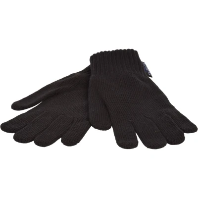 Afbeelding van P&amp;T Dames Handschoenen Gebreid Zwart 7