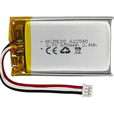 Afbeelding van VDC 3.7V 650mAh AHB622540N01 Oplaadbare lithium ion Batterij voor Sennheiser Momentum 2.0 HD 4.40 4.50 450 Urbanite XL Draadloze Gaming Headset Aerox 9 5 muis Vervanging